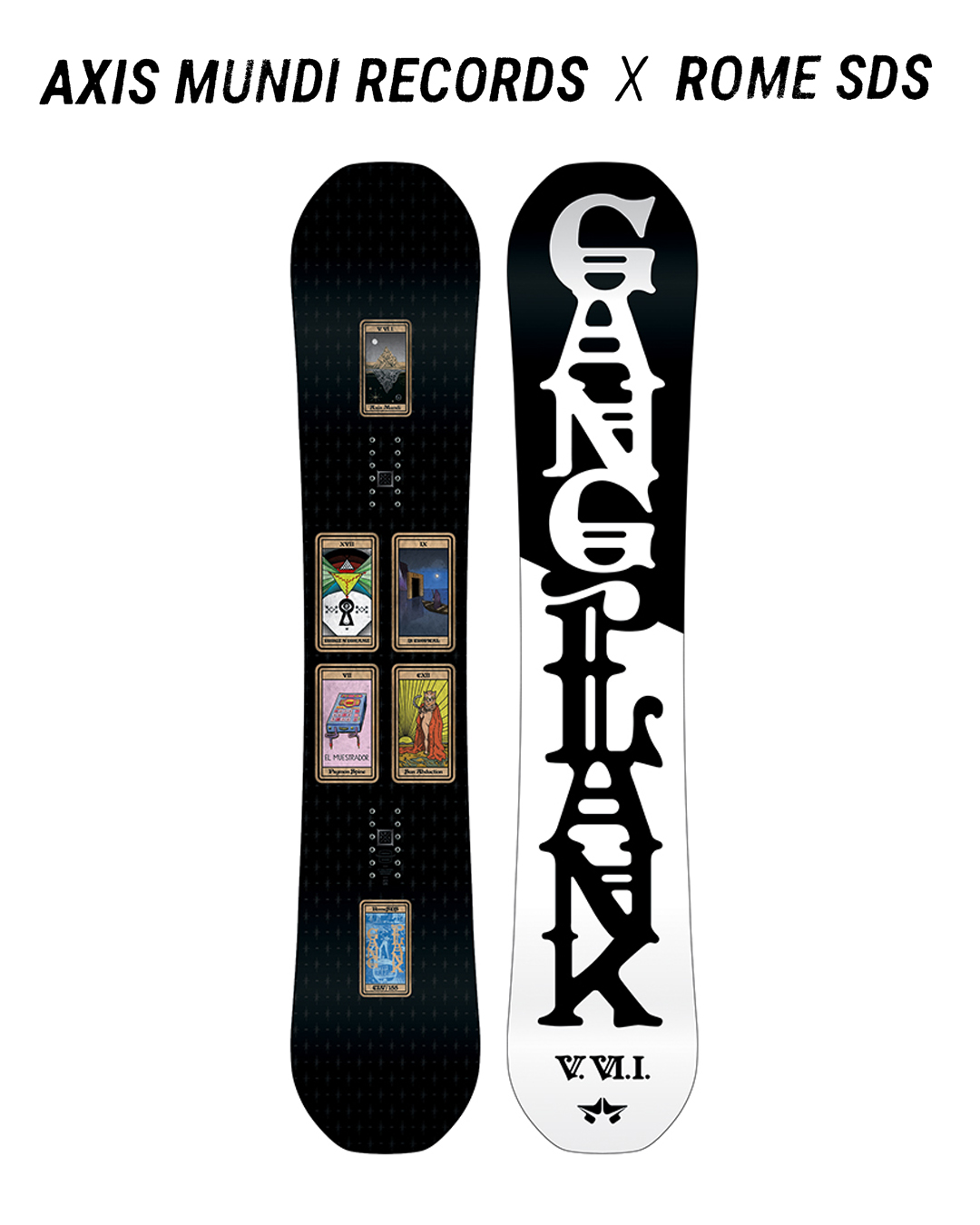 AXIS MUNDI x ROME SNOWBOARDS 2017 GANGPLANK
